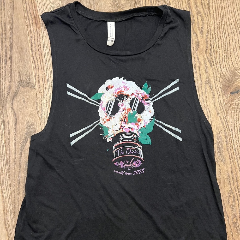The Chicks world tour 2023 concert tee tank L